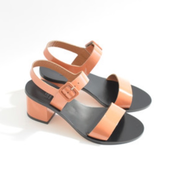LOQ Aleta Terracotta Patent Leather Sandals | 37 - Picture 2 of 12